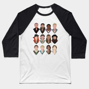 Black Sails characters Baseball T-Shirt